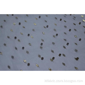 100% Nylon Goldmuster Mesh Stoff mit Lulu